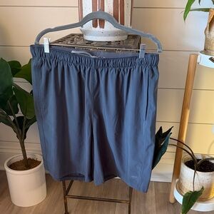 Free Fly Apparel Men's Blue Shorts